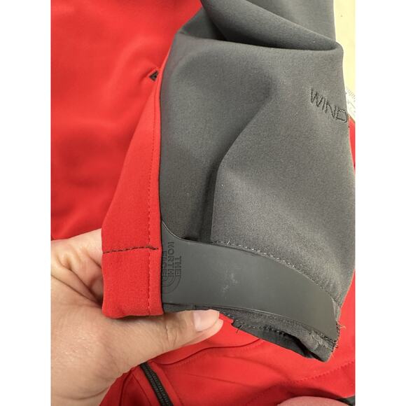The North Face Apex Bionic Jacket Men's sz M Red/Black Soft Shell Outdoor Zip Up - Picture 14 of 14